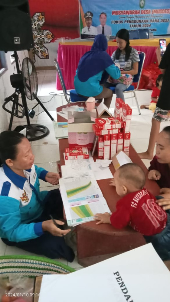 PELAKSANAAN POSYANDU BALITA, IBU HAMIL, POSBINDU DAN LANSIA DI DESA RANTAU TAMPANG